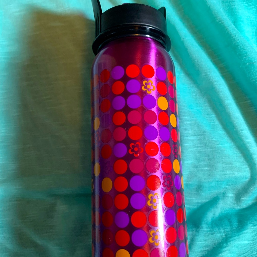 Pink&purple metal water bottle 🥤